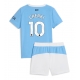 Maillot de foot Manchester City Rayan Cherki #10 Domicile vêtements enfant 2025-26 Manches Courtes (+ pantalon court)